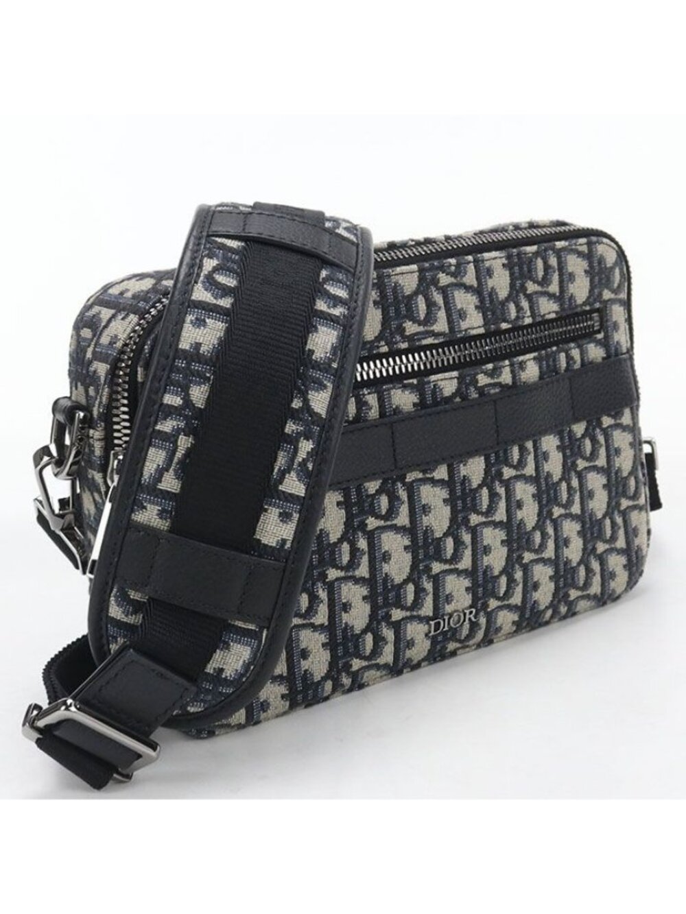 Dior Safari Dior Oblique Shoulder Bag Cotton